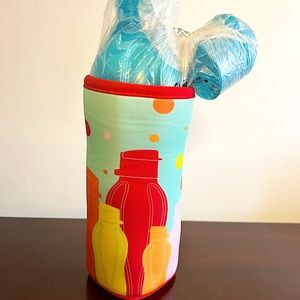 Tupperware Water Bottle Koozie new!!!